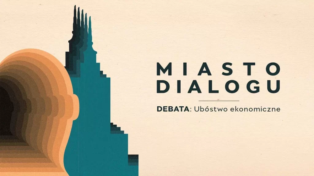 Miasto Dialogu: Ubóstwo ekonomiczne plakat