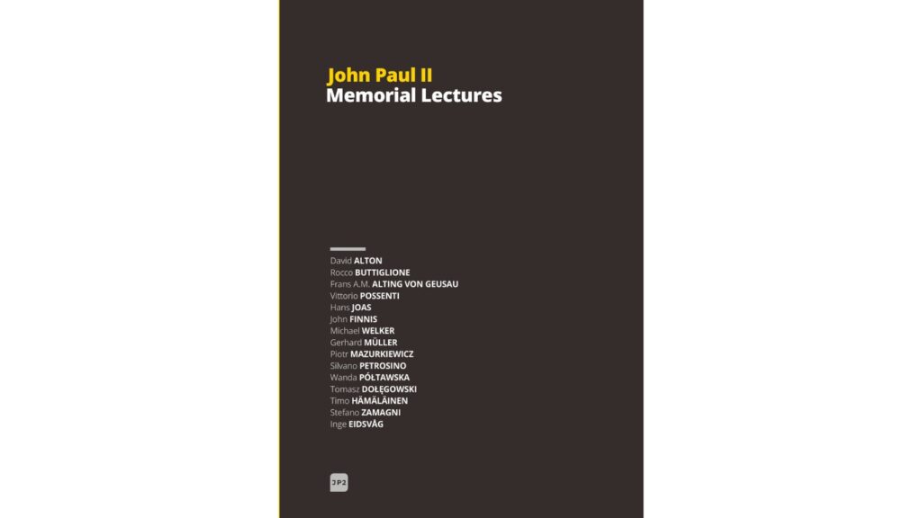Publikacja "John Paul II Memorial Lectures"